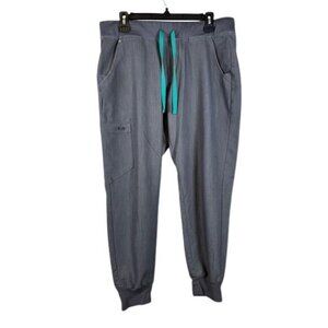 Figs Zamora Joggers Scrub Surgeon Doctor Nurses Pant Size Large Petite EUC #5553